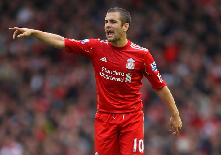 Joe Cole í leik með Liverpool.