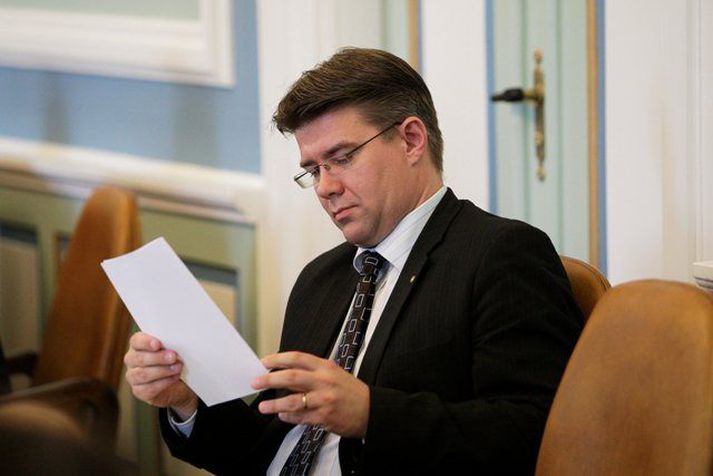 Gunnar Bragi Sveinsson, utanríkisráðherra.