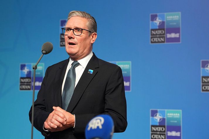 Starmer, sem er nú fráfarandi forsætisráðherra Bretlands, segist vilja sjá „evrópskara“ Atlantshafsbandalag.