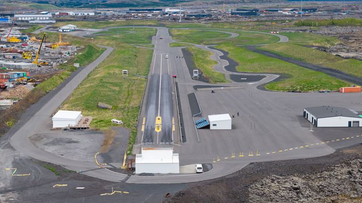 Kvartmílubrautin í Hafnarfirði.