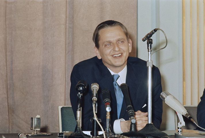 Olof Palme var forsætisráðherra Svíþjóðar þegar hann var skotinn til bana árið 1986 í miðborg Stokkhólms.