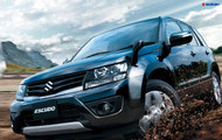 Suzuki Grand Vitara í sínu rétta umhverfi