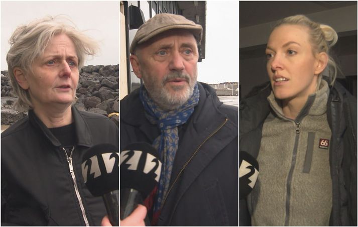 Fyrirtækjaeigendur sem hafa aðsetur við Fiskislóð á Granda í Reykjavík eru í hálfgerðu áfalli eftir lægðagang helgarinnar. Rúður brotnuðu, sjór gekk á land og það brotnaði úr varnargarðinum. Gríðarlegt tjón blasir við.