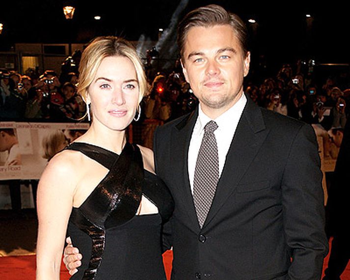 Kate Winslet og Leonardo DiCaprio léku síðast saman fyrir þremur árum í myndinni Revolutionary Road. Hér sjást þau á rauða dreglinum þegar sú mynd var frumsýnd.