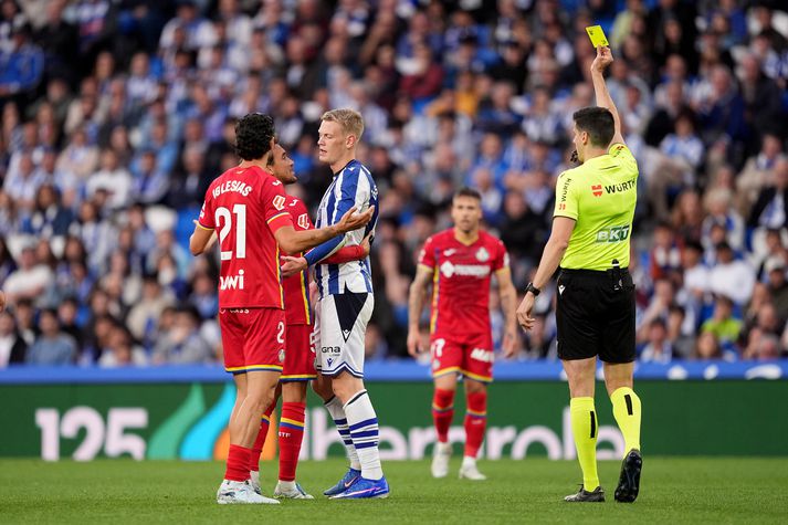 Orri í leik kvöldsins