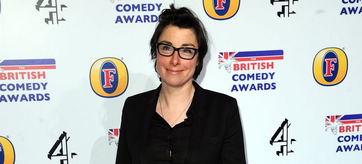 Sue Perkins vissi ekki hvaðan á sig stóð veðrið.