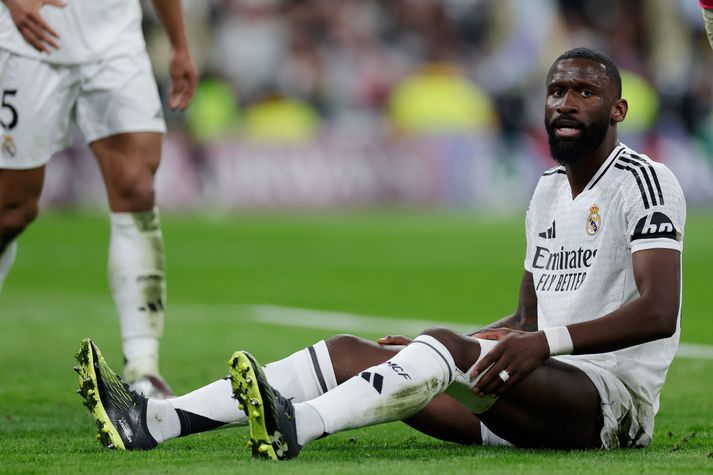 Antonio Rüdiger er í slæmum málum og líklegast á leiðinni í langt bann.