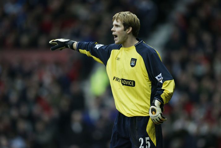 Árni Gautur Arason var leikmaður Manchester City í nokkra mánuði árið 2004.