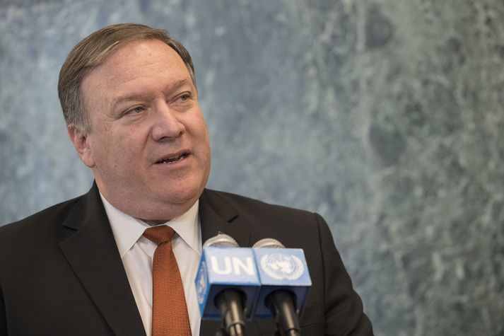 Mike Pompeo, utanríkisráðherra Bandaríkjanna.