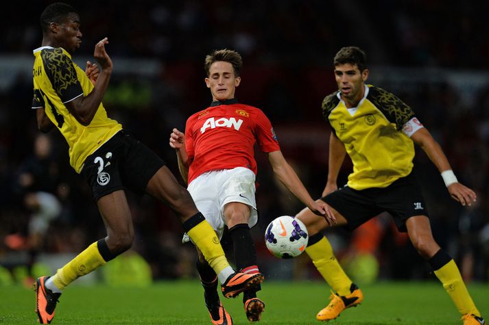 Adnan Januzaj var flottur í kvöld.