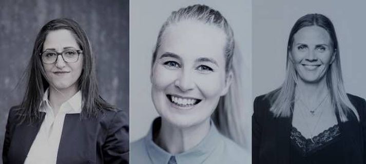 Nýliðun í stjórn UN Women: Anna Steinsen, Fida Abu Libdeh og Áslaug Eva Björnsdóttir.