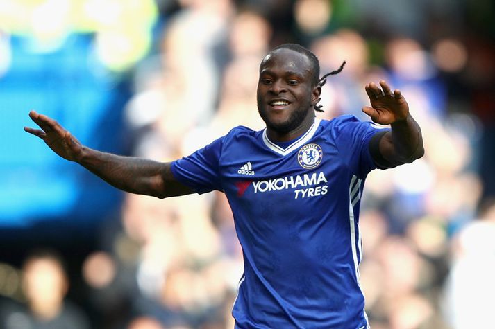 Victor Moses hefur verið að spila vel.