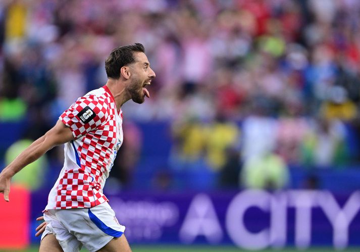 Nikola Vlasic var hetja Króatíu gegn Gana.