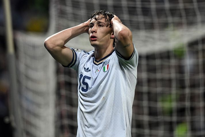 Vonbrigði Ítala leyndu sér ekki eftir leik kvöldsins