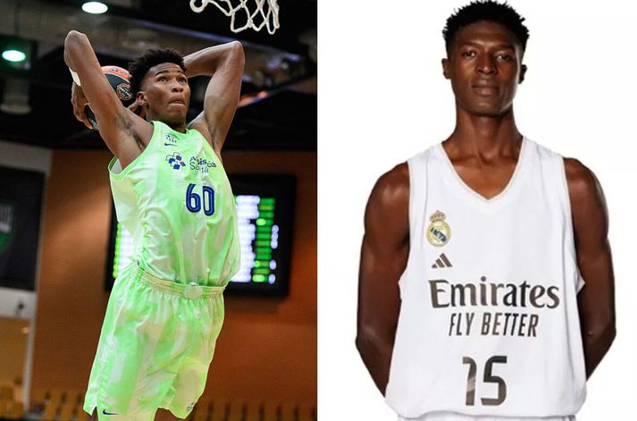 Framtíðarleikmenn stórvelda? Mohamed Dabone (t.v.) er enn 13 ára en búinn að spila æfingaleik með Barcelona. Moussa Balla Traoré (t.h.) er 11 ára og kominn í U14-lið Real Madrid.