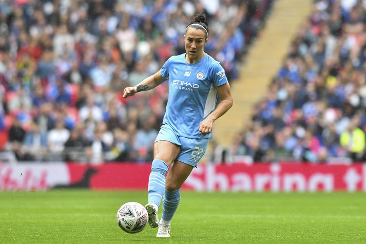 Lucy Bronze hefur leikið sinn síðasta leik fyrir Man City.