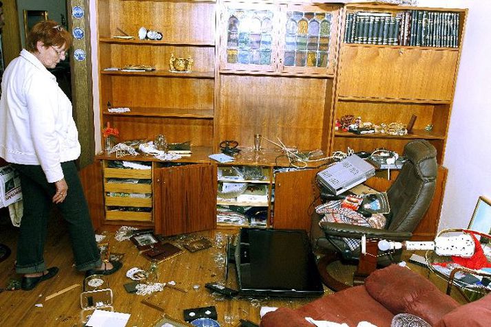 Suðurlandsskjálftar leika Hvergerðinga grátt.