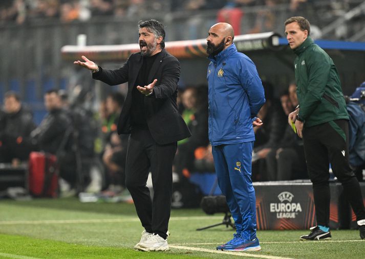 Gennaro Gattuso er atvinnulaus á ný, rekinn frá franska félaginu Marseille, rúmu ári eftir að hann var rekinn frá Valencia.