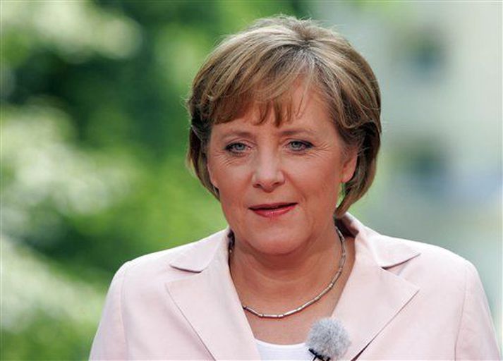 Angela Merkel kanslari Þýskalands.