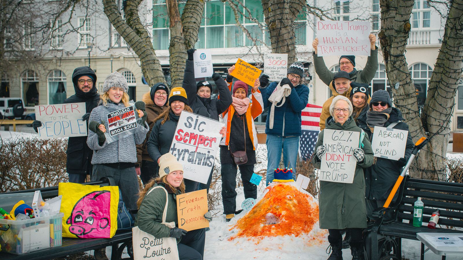 And­spyrna á Ís­landi sé hvatning fyrir þau sem heima eru