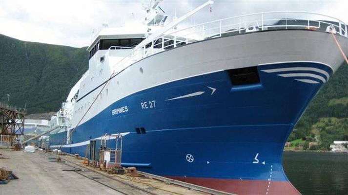 Brimnes er tæp 2900 brúttótonn.