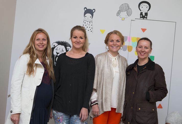 Helga Ólafsdóttir, Karitas Pálsdóttir, Guðrún Tinna Ólafsdóttir og Ingibjörg Agnes Jónsdóttir