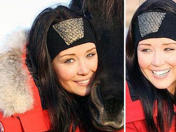 „Falleg jólatónlist og góður félagsskapur," svaraði Unnur Birna þegar hún var spurð hvað kemur henni í hátíðarskap.