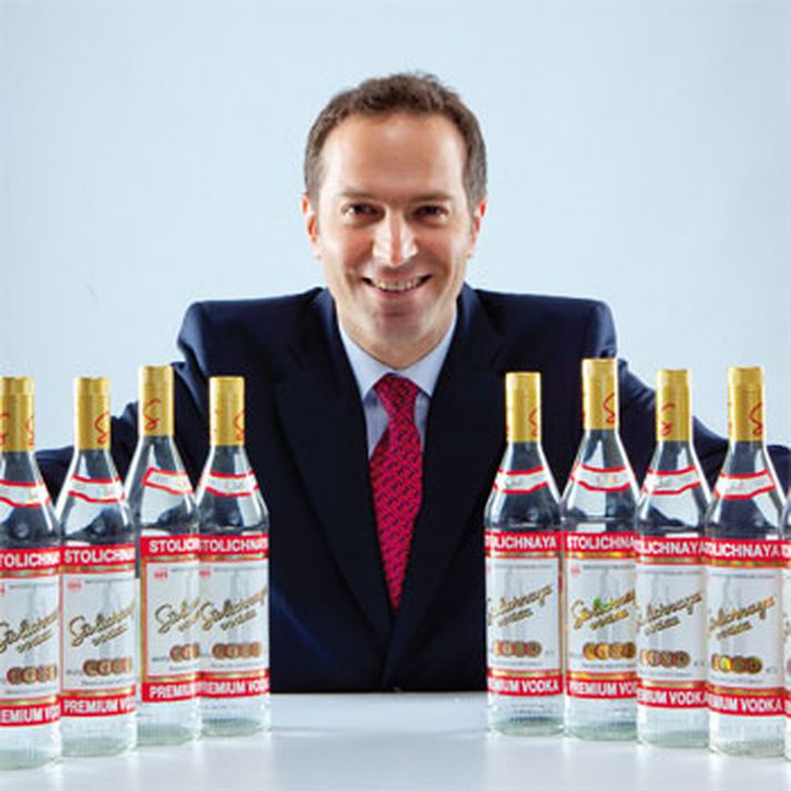 Val Mendeleev, aðalforstjóri Stolichnaya Vodka.