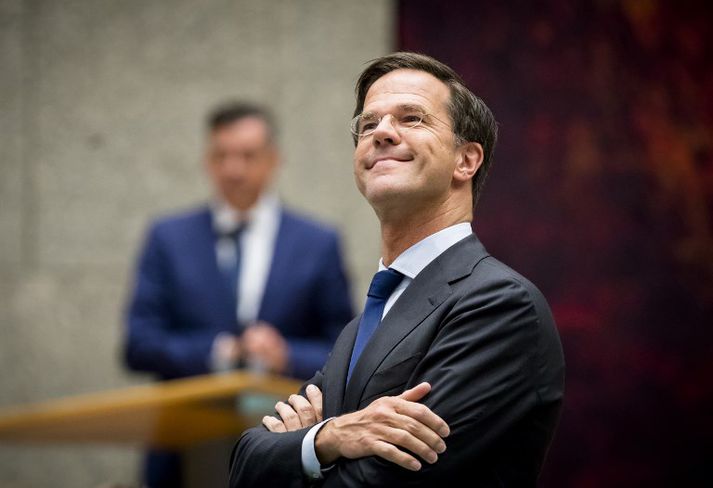 Mark Rutte tók fyrst við embætti forsætisráðherra Hollands árið 2010.