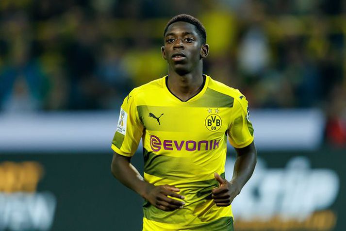 Ousmane Dembélé var valinn nýliði ársins í þýsku úrvalsdeildinni í fyrra.