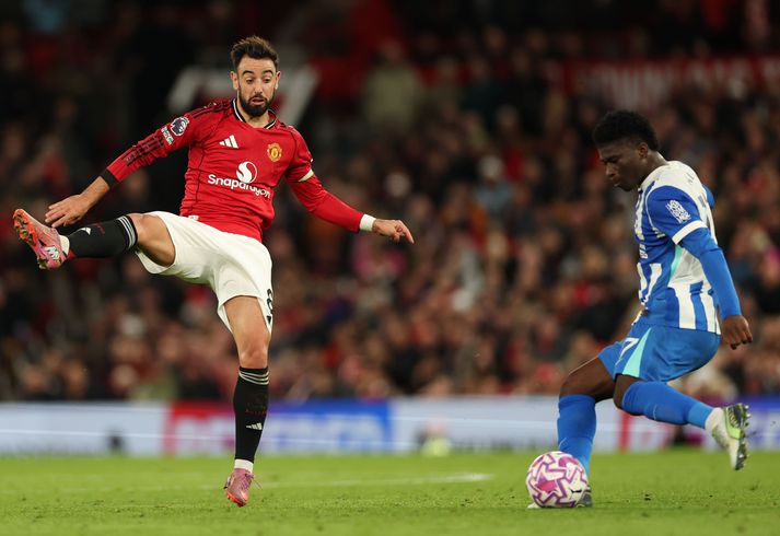Verða Bruno Fernandes og Carlos Baleba samherjar hjá Manchester United?