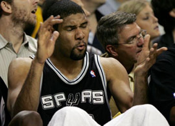 Tim Duncan og félagar sækja Utah Jazz heim í kvöld