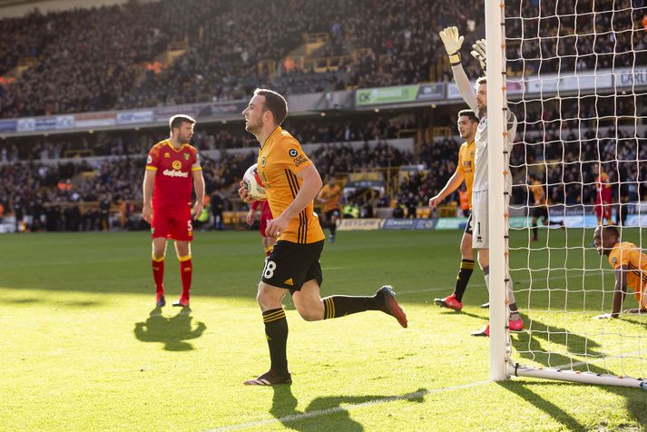 Diego Jota hefur skorað fimm mörk í síðustu tveimur leikjum Wolves.