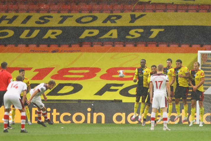 James Ward Prowse var á skotskónum í dag.