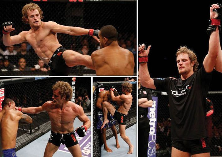 Gunnar Nelson hefur verið afar sigursæll í blönduðum bardagalistum.