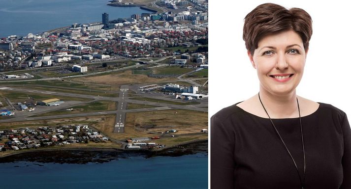 Guðfinna Jóhanna Guðmundsdóttir, borgarfulltrúi Framsóknar og flugvallarvina.