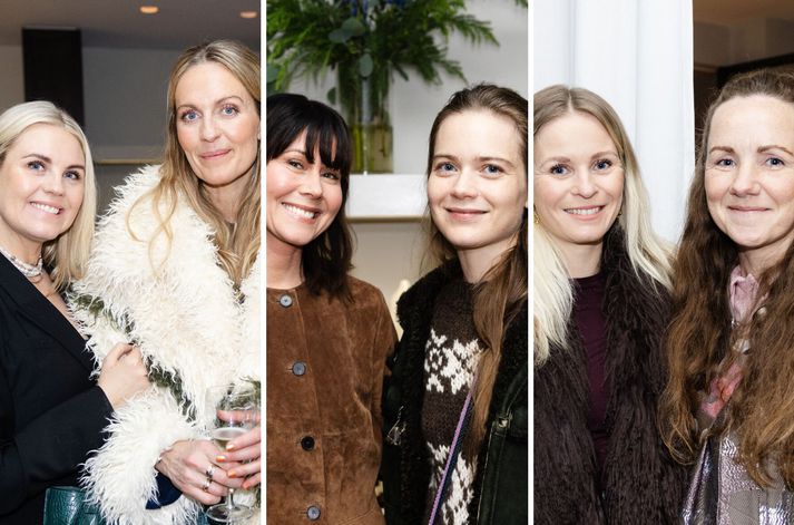 Glæsilegir gestir fögnuðu nýjustu viðbót í vörulínu Angan.