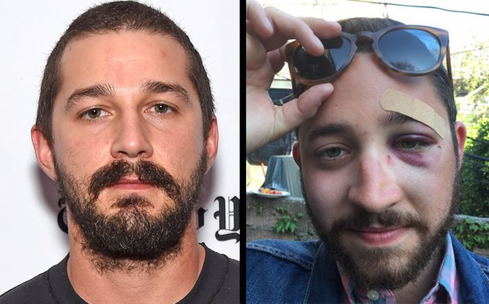 Shia LaBeouf og Mario Licato.