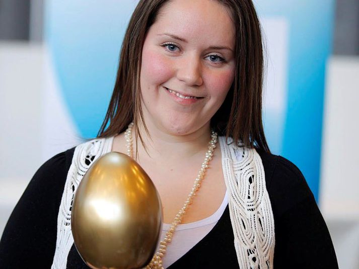 Eyrún Eggertsdóttir vann Gullegið á síðasta ári.