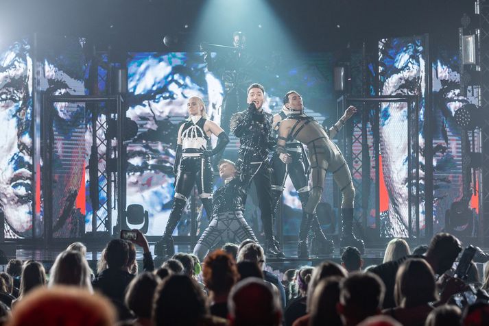 Hatari tók þátt fyrir Íslands hönd í Eurovision í Tel Aviv árið 2019.