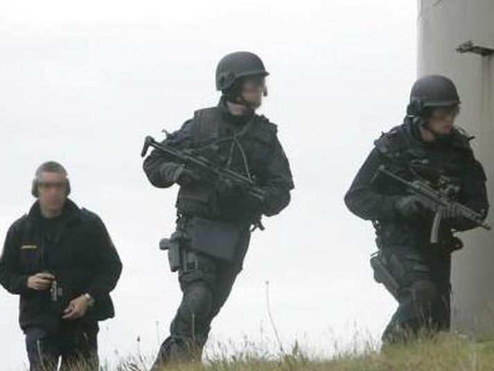 Sérsveit Ríkislögreglustjóra var kvödd til. Myndin tengist fréttinni ekki beint