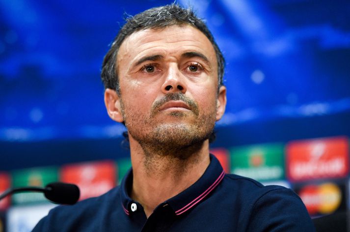 Luis Enrique er þjálfari Barcelona.