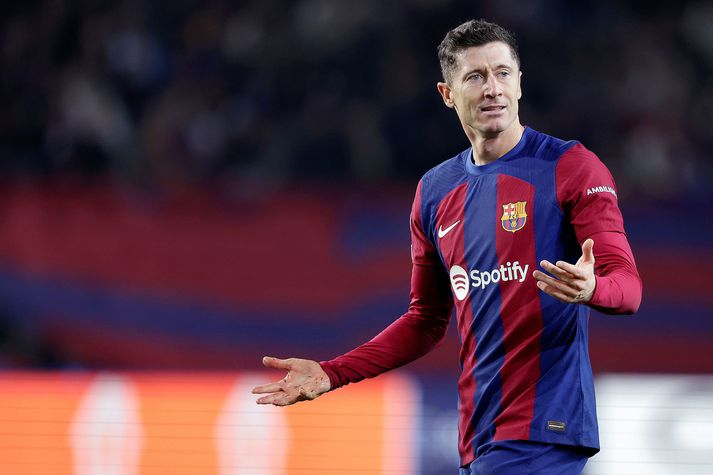 Jú Robert Lewandowski heyrði rétt því leikmenn Barcelona mega ekki fara í sturtu eftir leiki og æfingar.