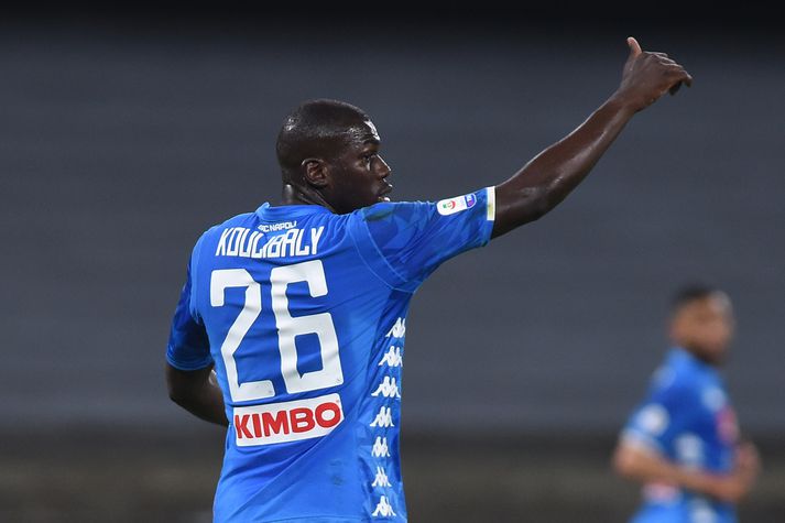 Koulibaly í leik með Napoli.