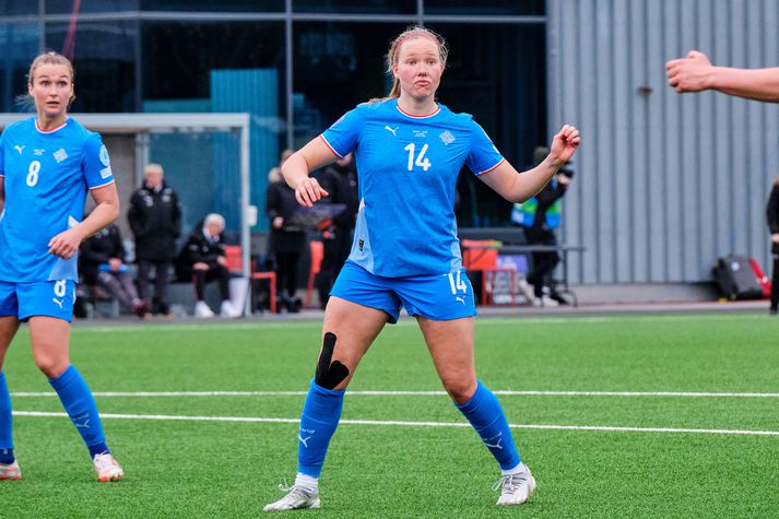 Hlín er leikmaður Malmö FF sem mætir Pitea í sænsku úrvalsdeildinni í dag.
