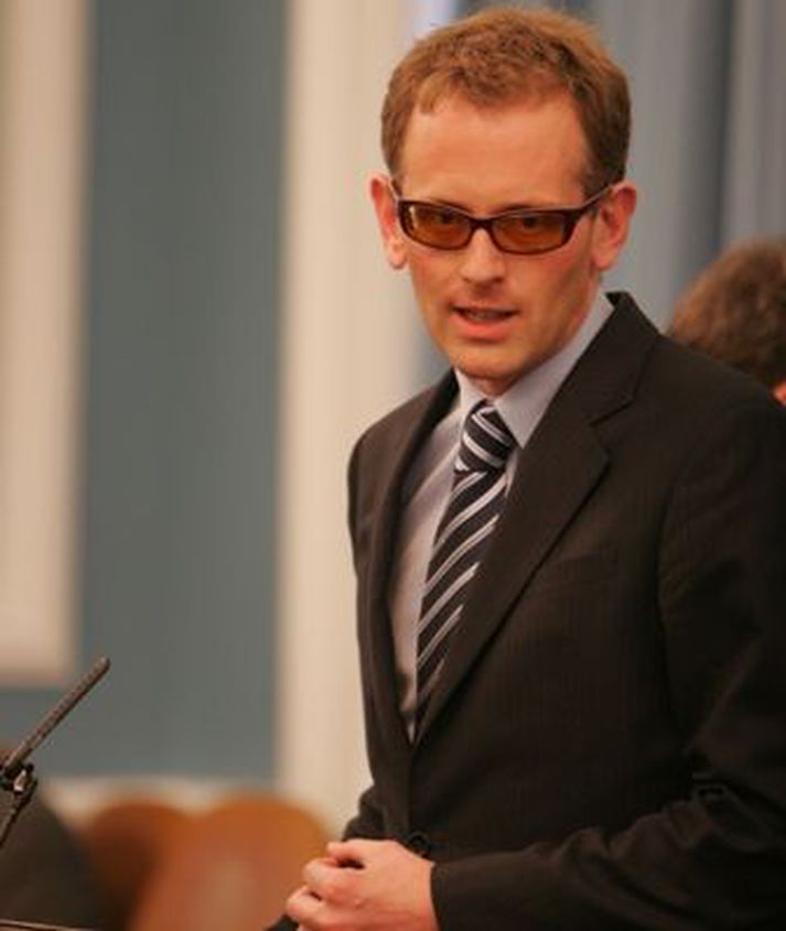 Helgi Hjörvar er formaður efnahags- og skattanefndar. Mynd/ Arnþór.