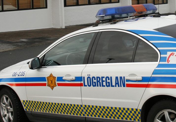 Lögreglan hafði afskipti af konu á þrítugsaldri. Mynd/ GVA.