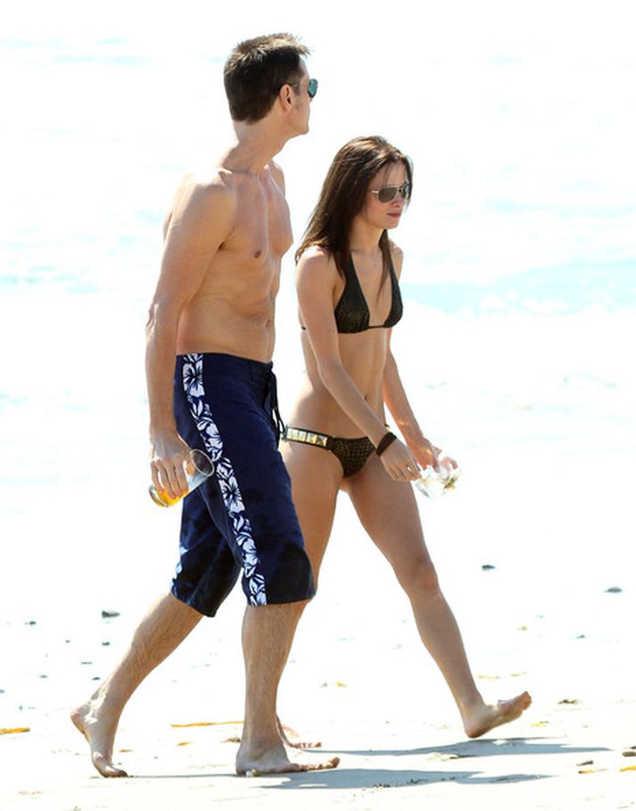 Jim Carrey og Anastasia Vitkina.
