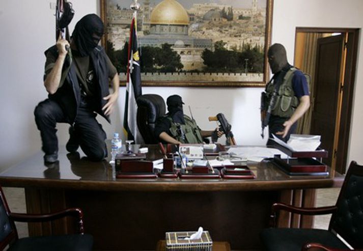 Meðlimir Hamas samtakanna.