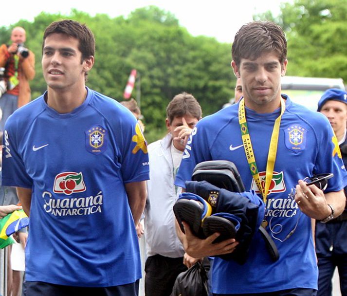 Kaká og Juninho.